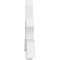 Ekena Millwork Davenport Architectural Grade PVC Gable Bracket, 48"W x 30"H x 4"D x 6"F, 15/12 Pitch GBP048X30X0406DAV00 - alternate 2